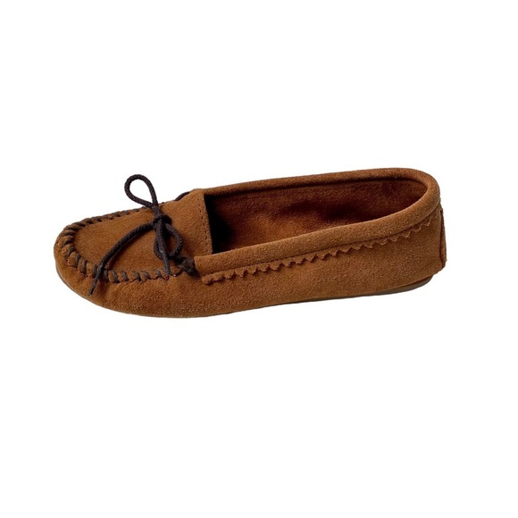Minnetonka Shoes - Minnetonka Moccasin Genuine Suede Leather, Size 7